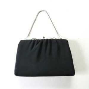 Vintage Black Formal Clutch, Vintage fashion, Accessories, Made in USA